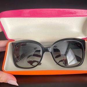 Kate Spade cat eye gardenia sunglasses